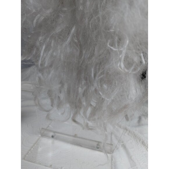 2004 Mario Chiodo Large Latex Mask ~  Wizard Old man Full Head Bald w/Hair READ - Picture 13 of 14